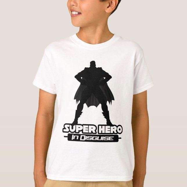 T-shirt Super Héros déguisé (Devant)