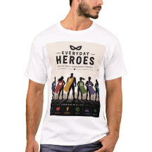 T-Shirt Super-Héros Everyday Heroes – Courage Forc