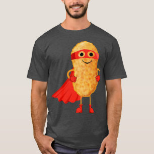 T-shirt Super Héros Poulet Nuggets Drôle Nugget Man Don F
