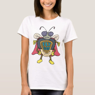 T-shirt Super-héros Voler Dieu Personnage d'insecte volant