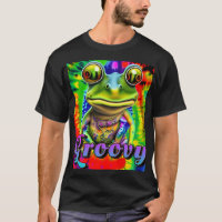 Super Hippie Trippy Frog Psychedelic
