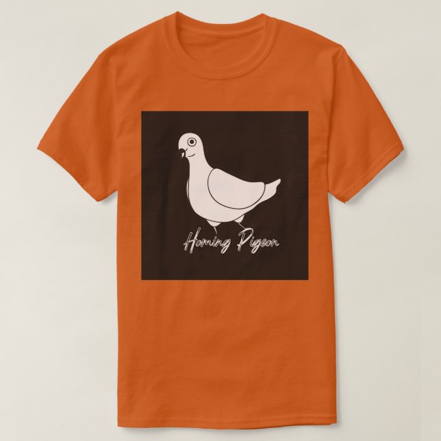 T-shirt Super Homing Pigeon Racing Cadeau 1 (Design devant)