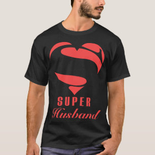 T-shirt Super Husband Superhero Cadeau Famille Coûts de No