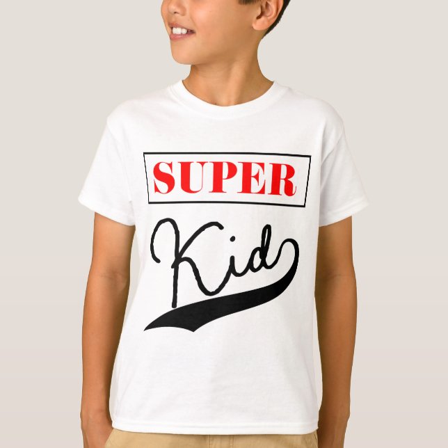 T-shirt Super Kid (Devant)