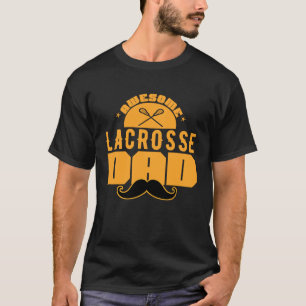 T-shirt Super Lacrosse Papa Cadeau
