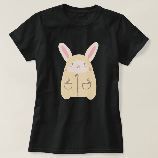 T-shirt Super lapin potelé (Design devant)