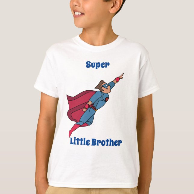 T-shirt Super Little Brother (Devant)