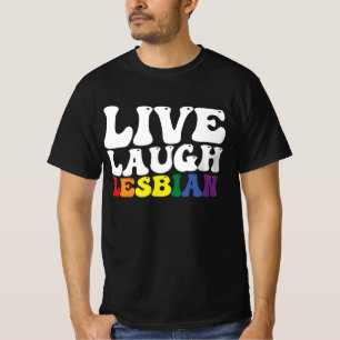 T-shirt Super Live Lauder Lesbian LGBT Pride