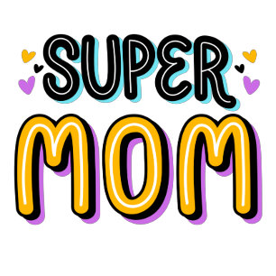 T-shirt Super maman