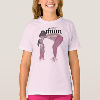 T-shirt Super Maman & Amour de Fille