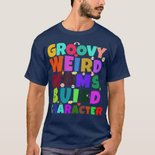 T-shirt super maman bizarre construire caractère 139