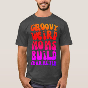 T-shirt super maman bizarre construire le caractère 238