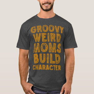 T-shirt super maman bizarre construire le caractère 250