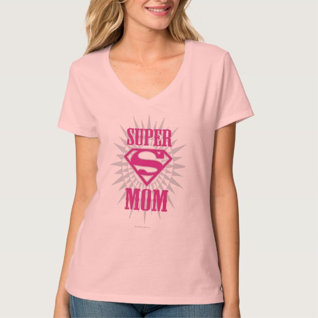 T-shirt Super Maman Starburst (Devant)