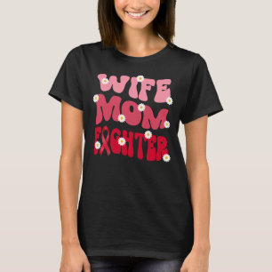 T-shirt super mère femme combattant le cancer du sang cons