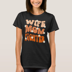 T-shirt super mère femme combattant sclérose en plaques MS