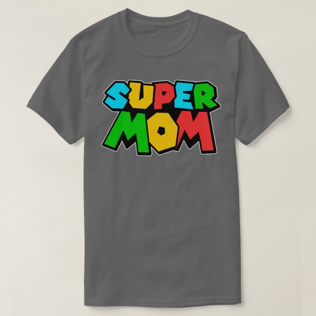 T-SHIRT SUPER MOM (Design devant)