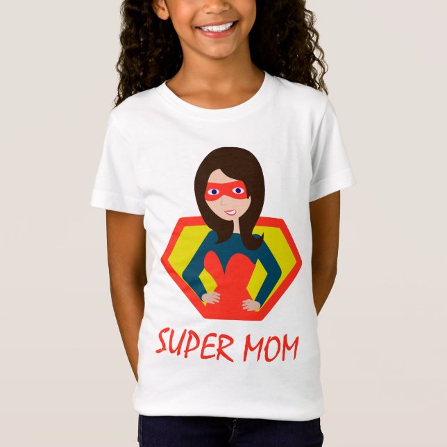 T-Shirt Super MOM (Devant)