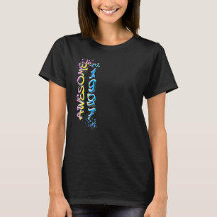 T-shirt Super motif de graffiti depuis 1987