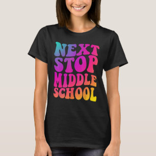 T-shirt Super Next Stop collège école primaire G