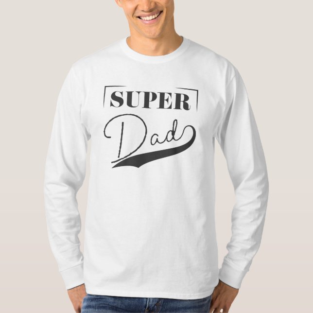 T-shirt Super papa (Devant)