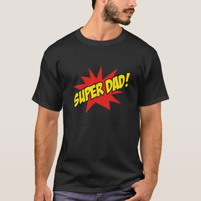 T-shirt Super Papa ! (Devant)