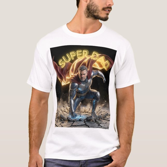T-shirt Super PAPA (Devant)