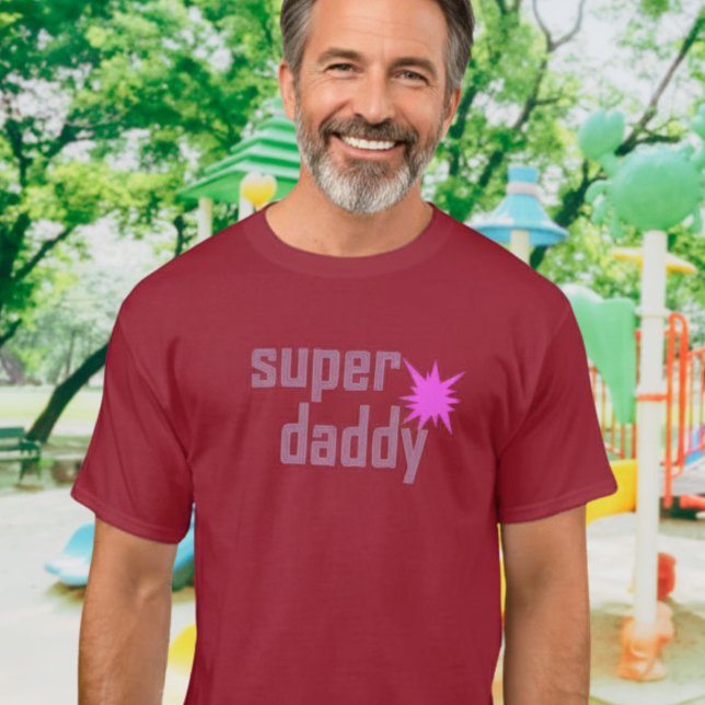 T-shirt super papa (Créateur téléchargé)