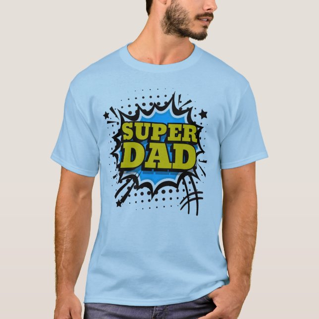 T-Shirt Super Papa (Devant)