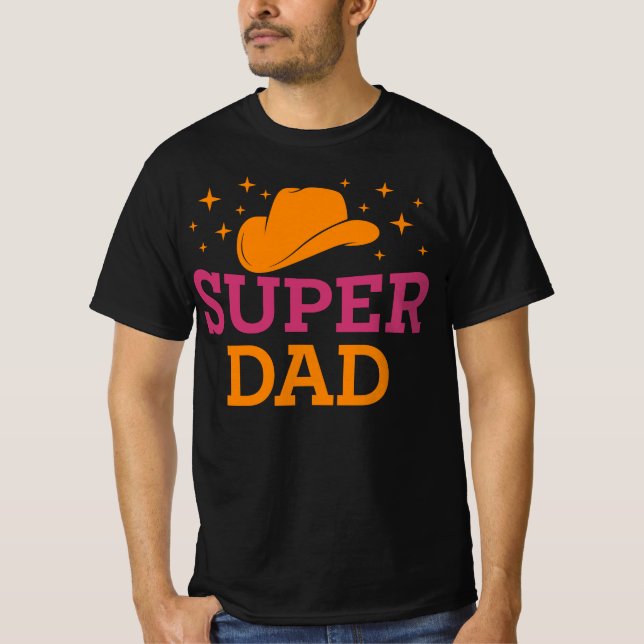 T-shirt Super papa (Devant)