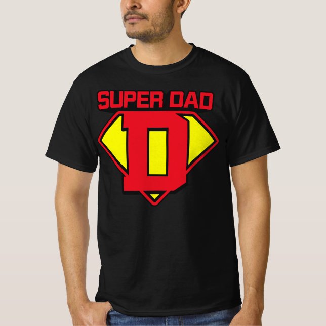 T-shirt Super Papa 🦸 ‍ ♂️ 💪 (Devant)