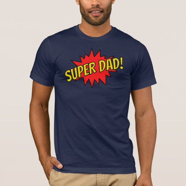 T-shirt Super Papa (Devant)