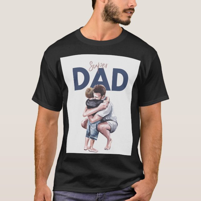 T-shirt Super Papa (Devant)