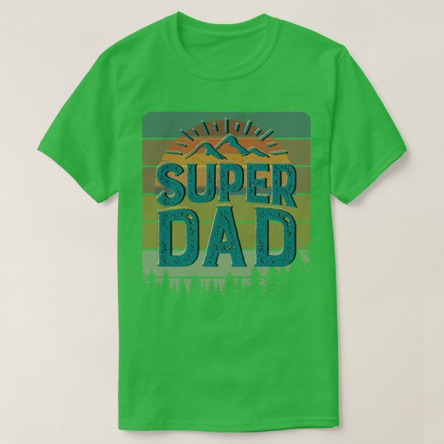 T-shirt super papa 4 (Design devant)