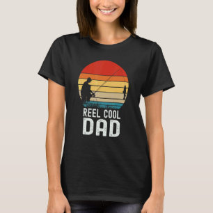 T-shirt Super Papa Grand-père Pêcheur Papa Fête des Pères
