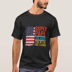 T-shirt Super Papa La Roche La Légende