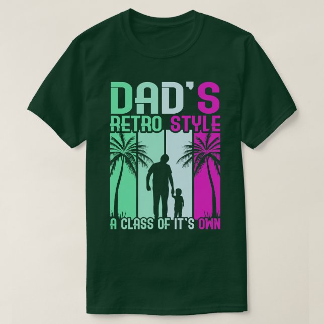 T-shirt Super Papa Papa Papa Papa Meilleur Papa Papa Papa  (Design devant)