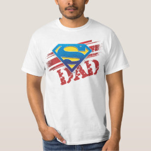 T-shirt Super Papa Stripes