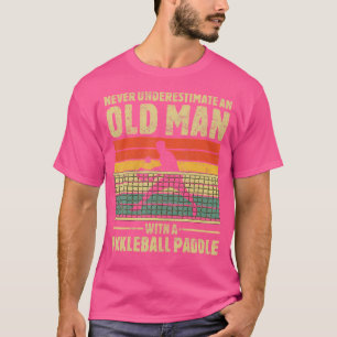 T-shirt Super Papy Joueur de Pickleball