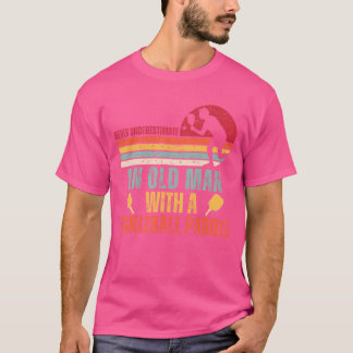 T-shirt Super Papy Joueur de Pickleball