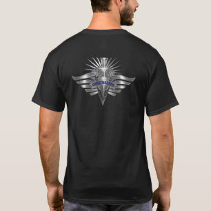 T-shirt Super Parachutiste Personnalisé Ailes Conçues T-Sh