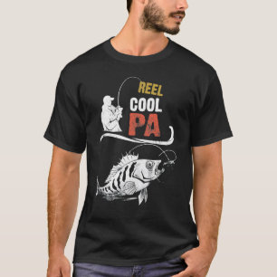 T-shirt Super Pêcheur De Poisson Pêche À La Ligne Bass Pêc