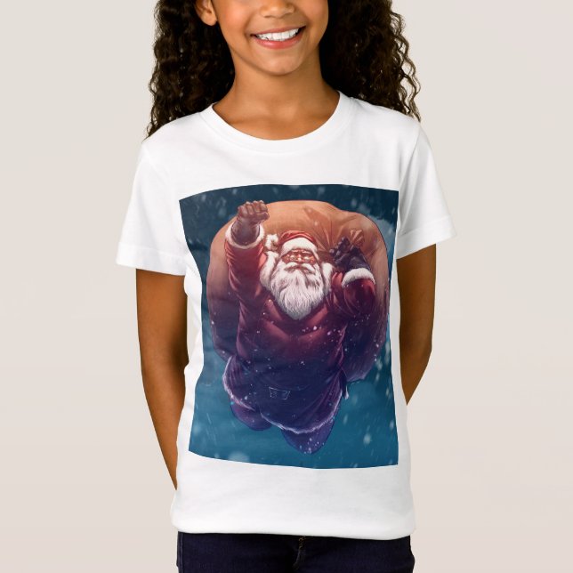 T-Shirt Super Père Noël (Devant)