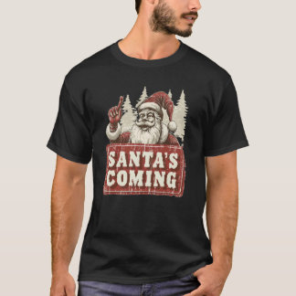 T-shirt Super Père Noël venir tenue pour garçons et filles
