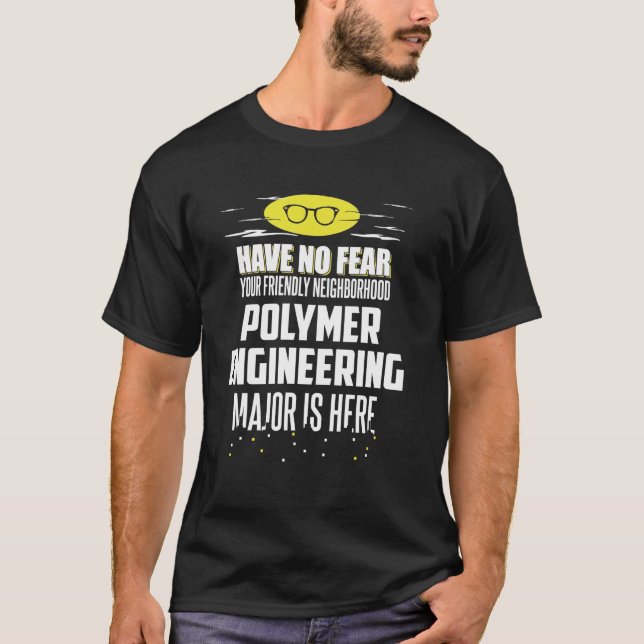 T-shirt Super Polymer Engineering Major Graphic - N'Ont Pa (Devant)