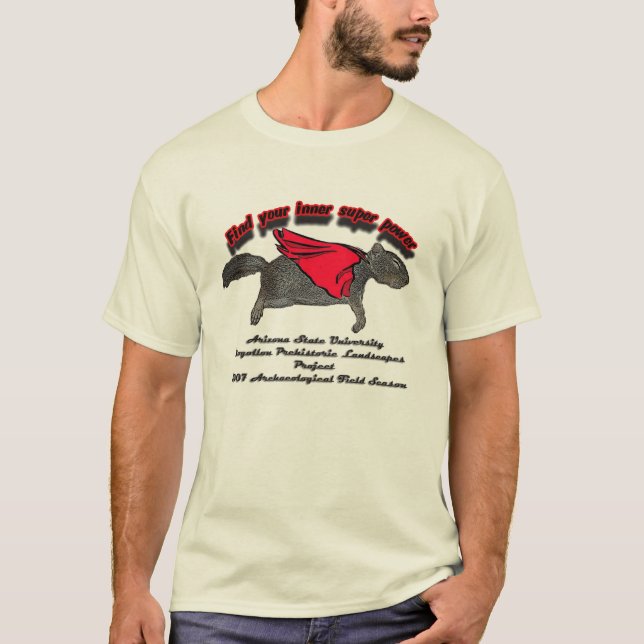 T-shirt Super pouvoir ! (Devant)