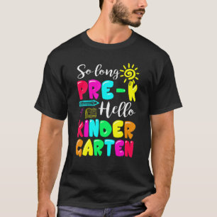 T-shirt Super Pré-maternelle Diplômé Jardin d'enfants Bien