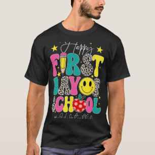 T-shirt Super Première Journée D'école Début De La Vie