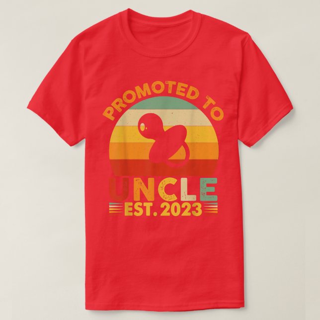 T-shirt Super Promu À Oncle Est (Design devant)