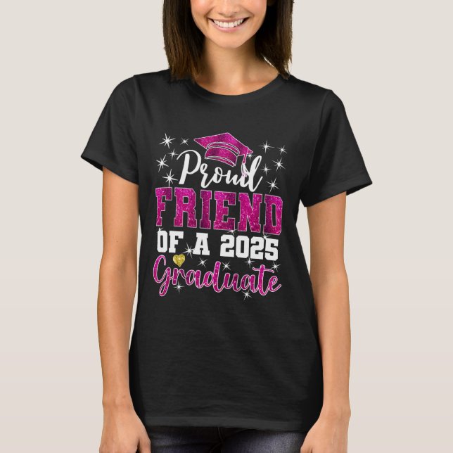 T-shirt Super Proud Friend of 2026 Pinkuate Senior Pinkuat (Devant)